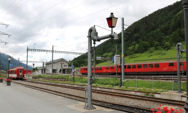 Wasserkran DFB Bahnhof Oberwald